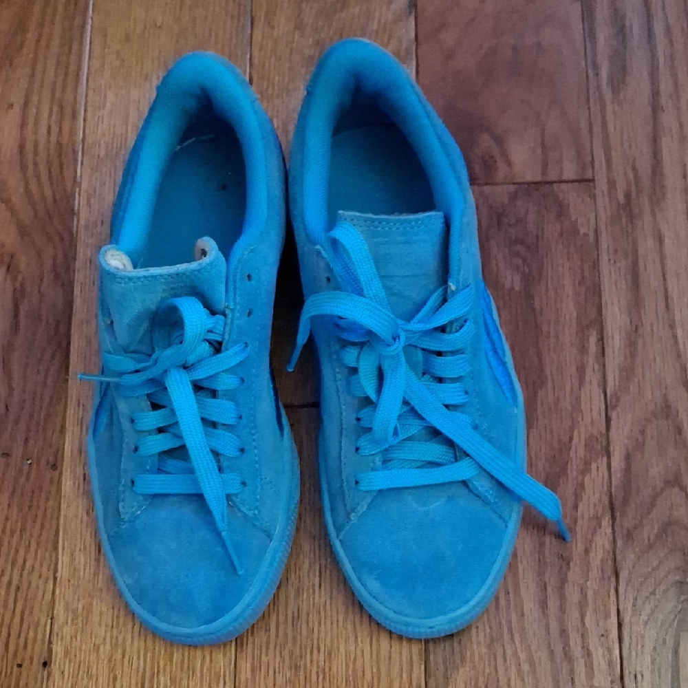 Puma Vibrant Blue Kids Sneakers